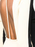 Front n' Back ribbed-knit dress
